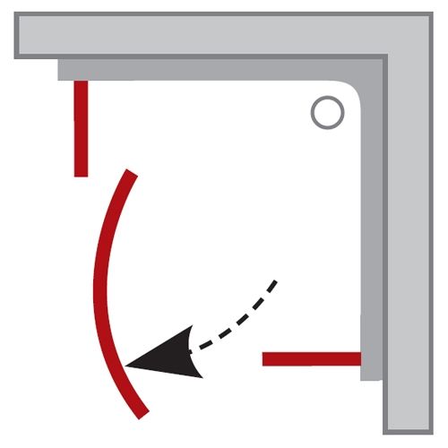 Душевой уголок Ravak PSKK3-80 сатин+транспарент