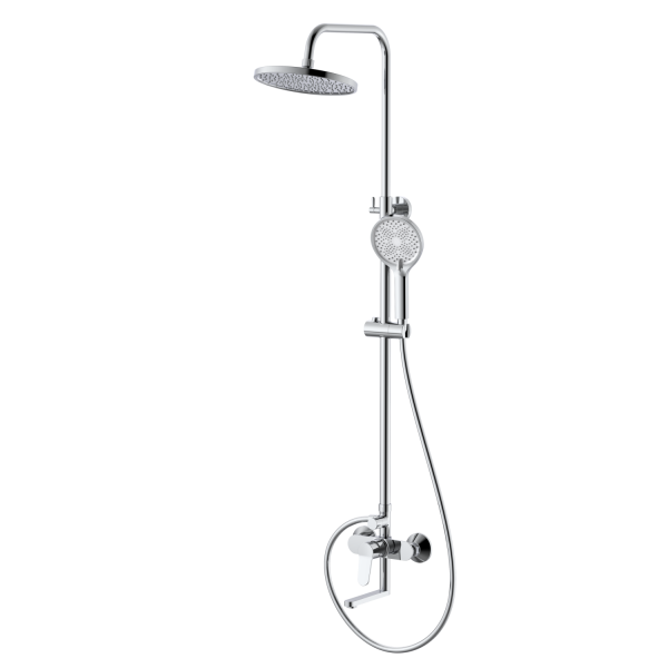 Душевая система со смесителем DQ Leipzig хром (DA1763701)