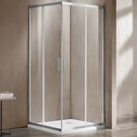 Душевые уголки Vincea Душевой уголок Garda VSS-1G100CL, 1000*1000, хром, стекло прозрачное ,