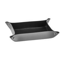 Colombo Adj Мелочница, 20x14H5 см, цвет: серый/черный Colombo Adj Мелочница, 20x14H5 см, цвет: серый/черный