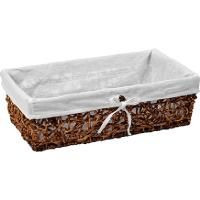 Корзина для белья WasserKRAFT Exter 52x31x16 WB-160-L Коричневая Корзина для белья WasserKRAFT Exter 52x31x16 WB-160-L Коричневая