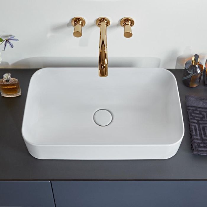Раковина, Villeroy&Boch, Finion, ширина, мм-600, глубина, мм-350, высота, мм-115, тип установки-накладной (настольный), отверстия для смесителя-отсутствуют, с незапираемым клапаном, клапан с керамической крышкой, материал-керамика, вид грязеотталкивающего Раковина, Villeroy&Boch, Finion, ширина, мм-600, глубина, мм-350, высота, мм-115, тип установки-накладной (настольный), отверстия для смесителя-отсутствуют, с незапираемым клапаном, клапан с керамической крышкой, материал-керамика, вид грязеотталкивающего