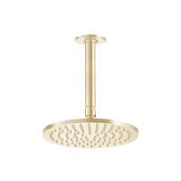 GESSI INCISO Потолочная душевая головка шарнирная на 1/2&quot;, Ø200 мм, цвет: золото