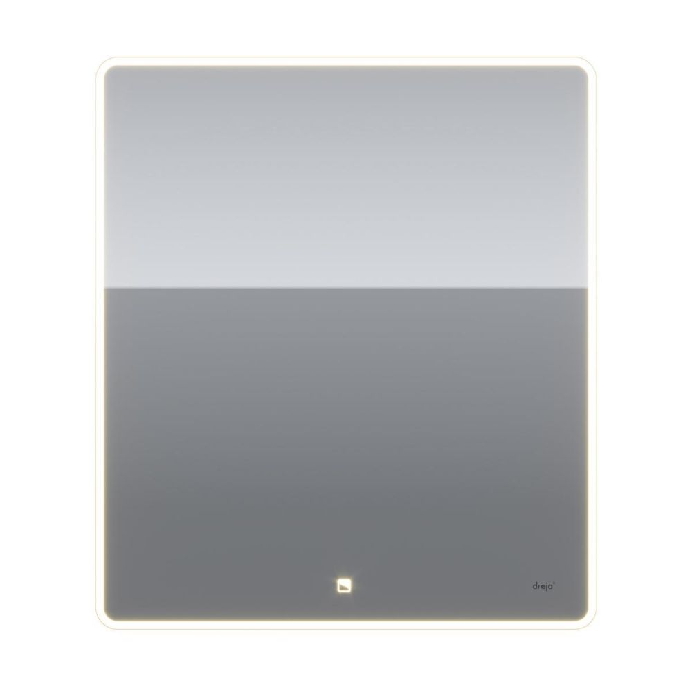 Зеркало Dreja Point 70x80 см, белый, артикул 99.9028