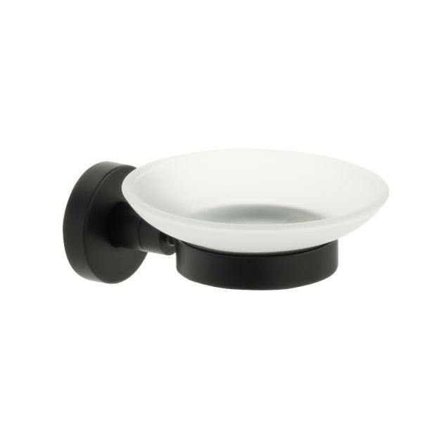 Мыльница FIXSEN COMFORT BLACK FX-86008, черный