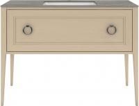 Тумба PLAZA Classic напольная с ящиком 120, капучино матовая