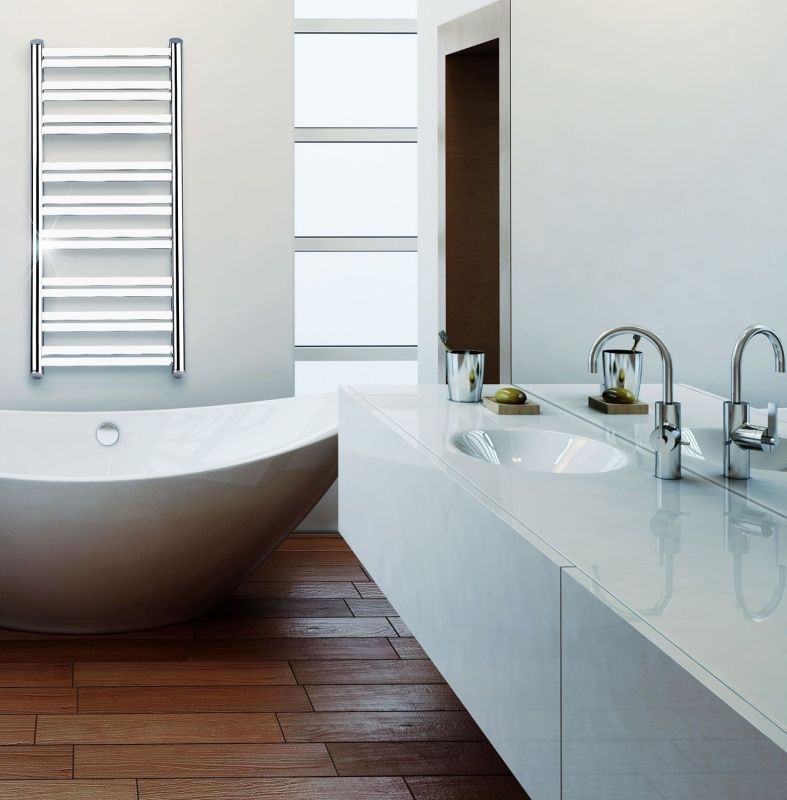 Водяной полотенцесушитель Grota Granito 55х122 Хром Водяной полотенцесушитель Grota Granito 55х122 Хром