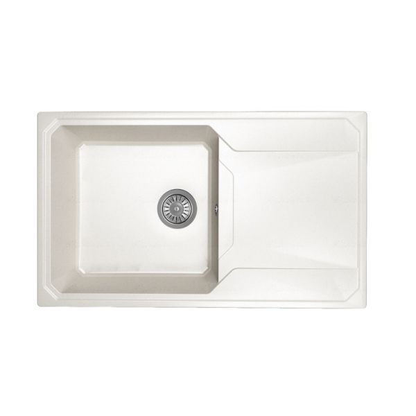 Кухонная мойка Dr. Gans КАРДИНАЛ 29.030.D0840.401, белый