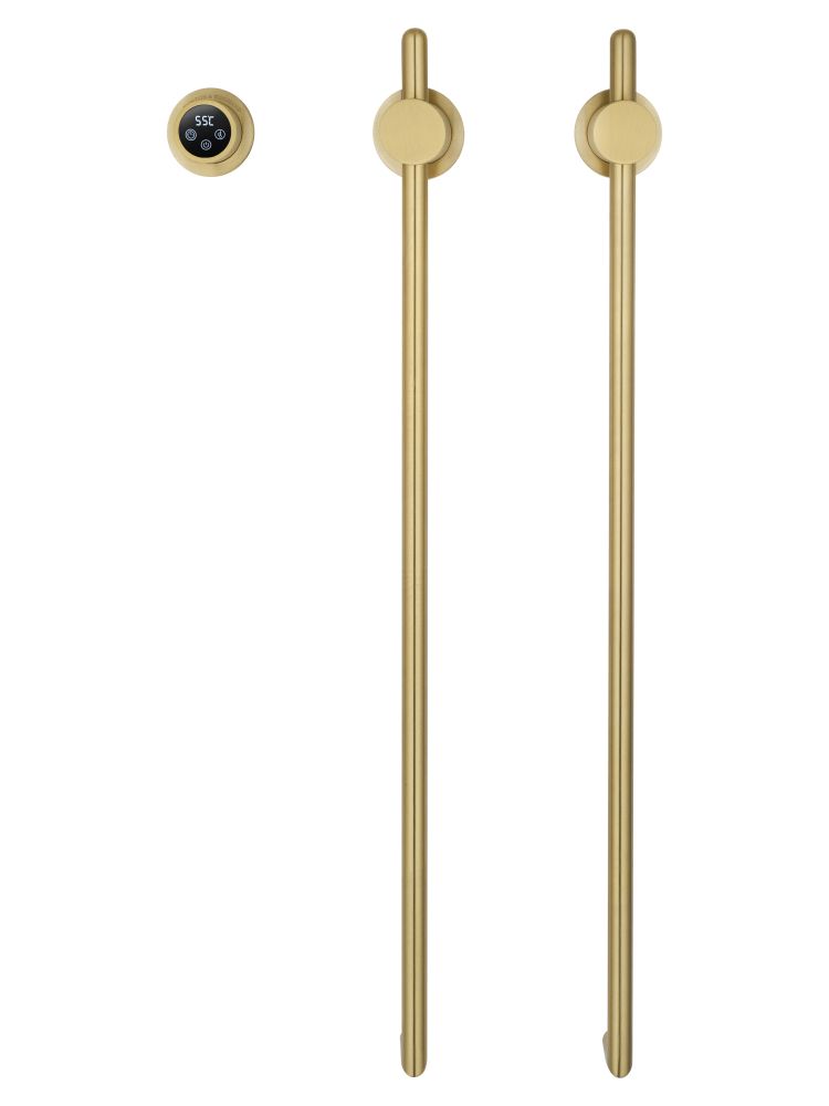 Полотенцесушитель электрический встраиваемый WONZON & WOGHAND LEIPZIG, Брашированное золото (WW-AL3621-BG)