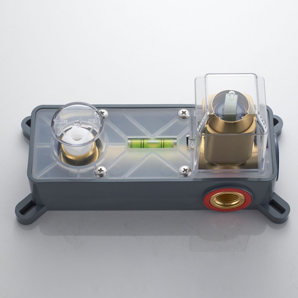 Смеситель для раковины встраиваемый Shevanik S9941G, золотой сатин