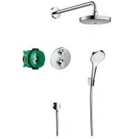 HG Croma S Душевой набор Cromo Select S с термостатом Ecostat, цвет хром цена с нашего склада) HG Croma S Душевой набор Cromo Select S с термостатом Ecostat, цвет хром цена с нашего склада)