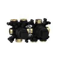 Внутренняя часть, Almar, Water Control Modular, термостатического смесителя с переключателем на 3 положения, горизонтальный модуль Внутренняя часть, Almar, Water Control Modular, термостатического смесителя с переключателем на 3 положения, горизонтальный модуль