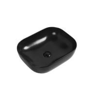 Раковина керамическая накладная AM110-T-MB, цвет чёрный матовый