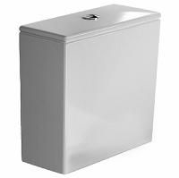 Duravit DuraStyle Бачок с механизмом двойного смыва, хром, 6/3л., для подключения справа или справа 390x170мм, Цвет: Белый