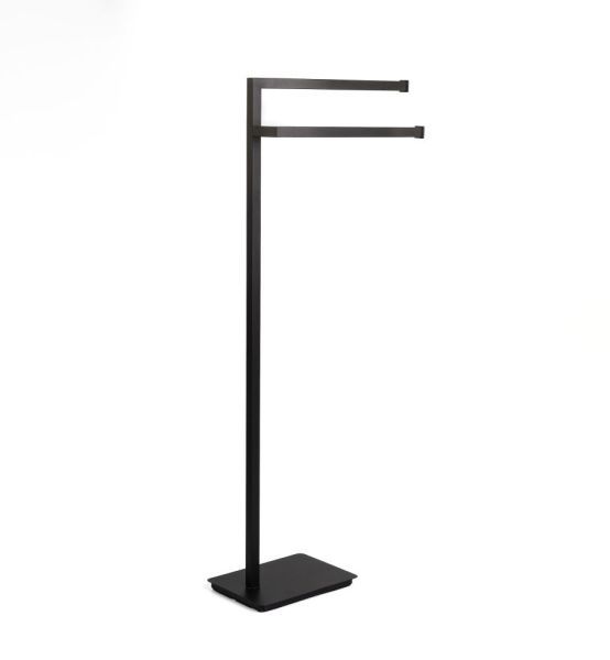 Stil Haus Urania, стойка: 2 полотенцедержателя, цвет черный матовый