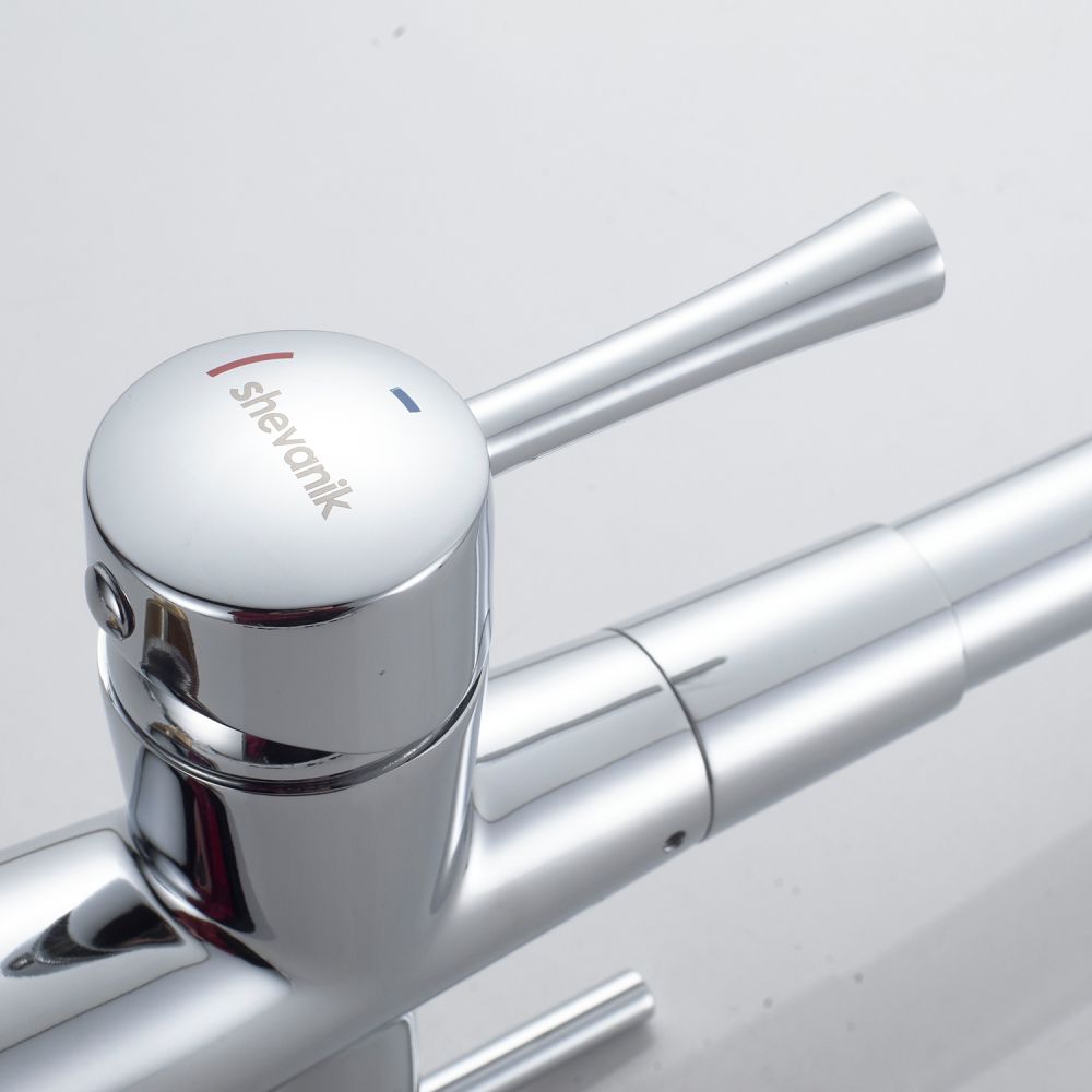 Смеситель для кухни с подключением фильтра Shevanik S528, хром