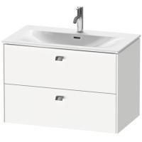 Duravit Brioso Тумба подвесная под раковину # 234483, 2 ящика, 555x820x479мм, цвет White High Gloss