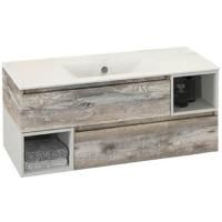 Тумба с раковиной Comforty Турин 120 4137137 подвесная Дуб бежевый Тумба с раковиной Comforty Турин 120 4137137 подвесная Дуб бежевый