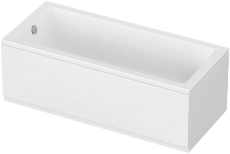 Акриловая ванна Cezares Plane Solo Mini 170x70 Белая