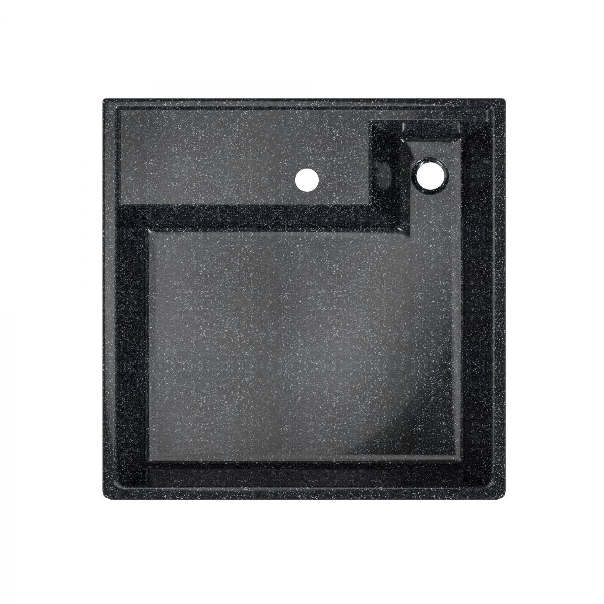 Раковина над стиральной машиной "Юпитер 600*90*600"  ш/в/гл с кронштейнами, млечный путь