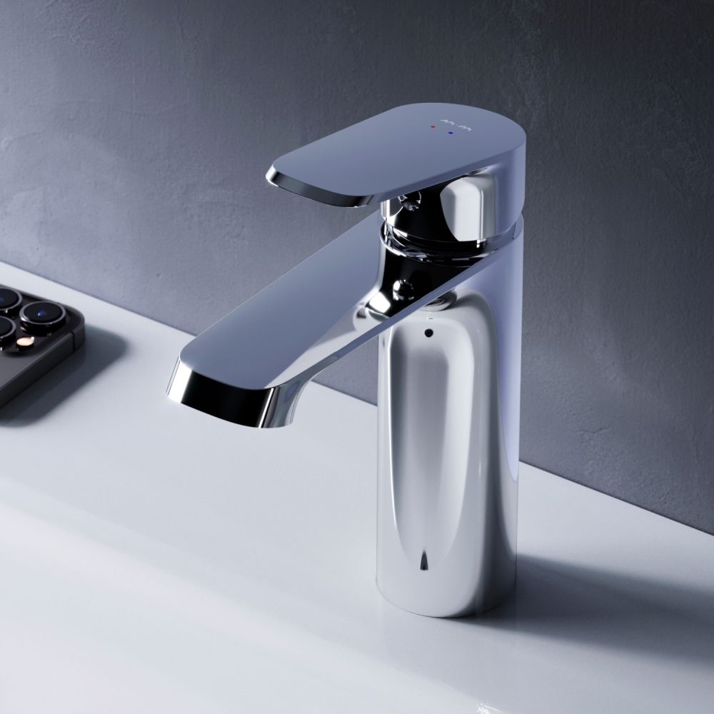 F8F02100 Func, смеситель для умывальника, хром