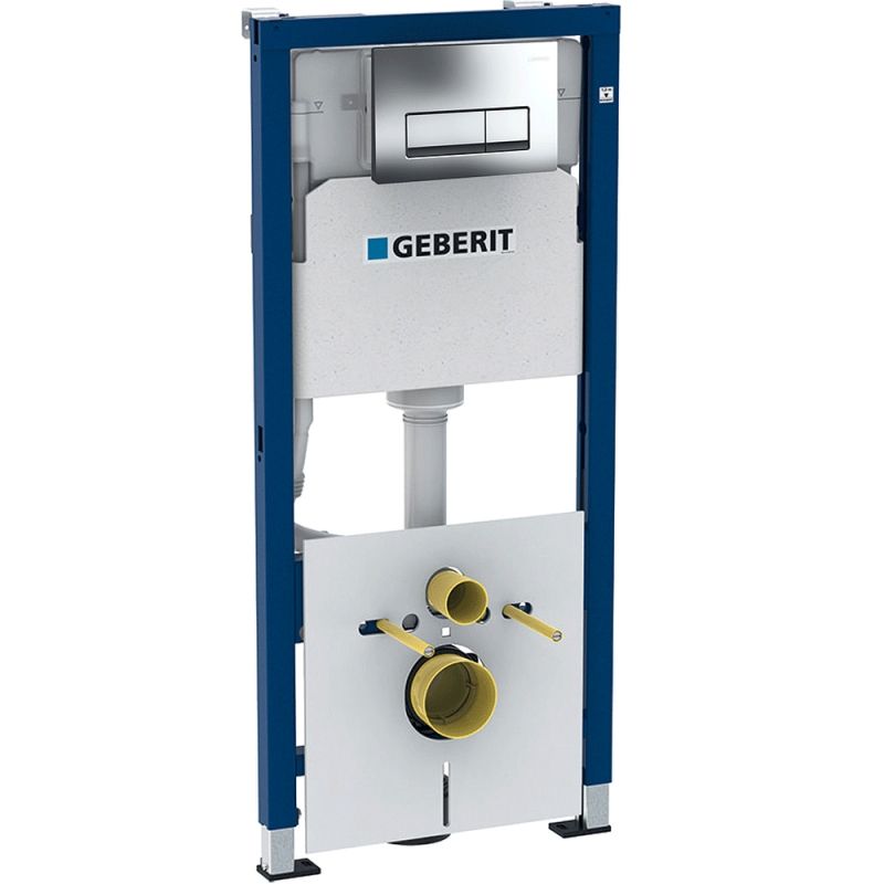 Комплект унитаза Geberit Acanto 500.128.21.A с инсталляцией с сиденьем Микролифт и клавишей смыва Хром Комплект унитаза Geberit Acanto 500.128.21.A с инсталляцией с сиденьем Микролифт и клавишей смыва Хром