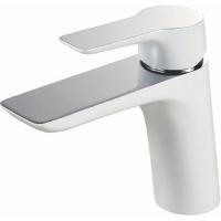 Смеситель для раковины Orans OLS-K1078 Серебристый хром Белый глянец