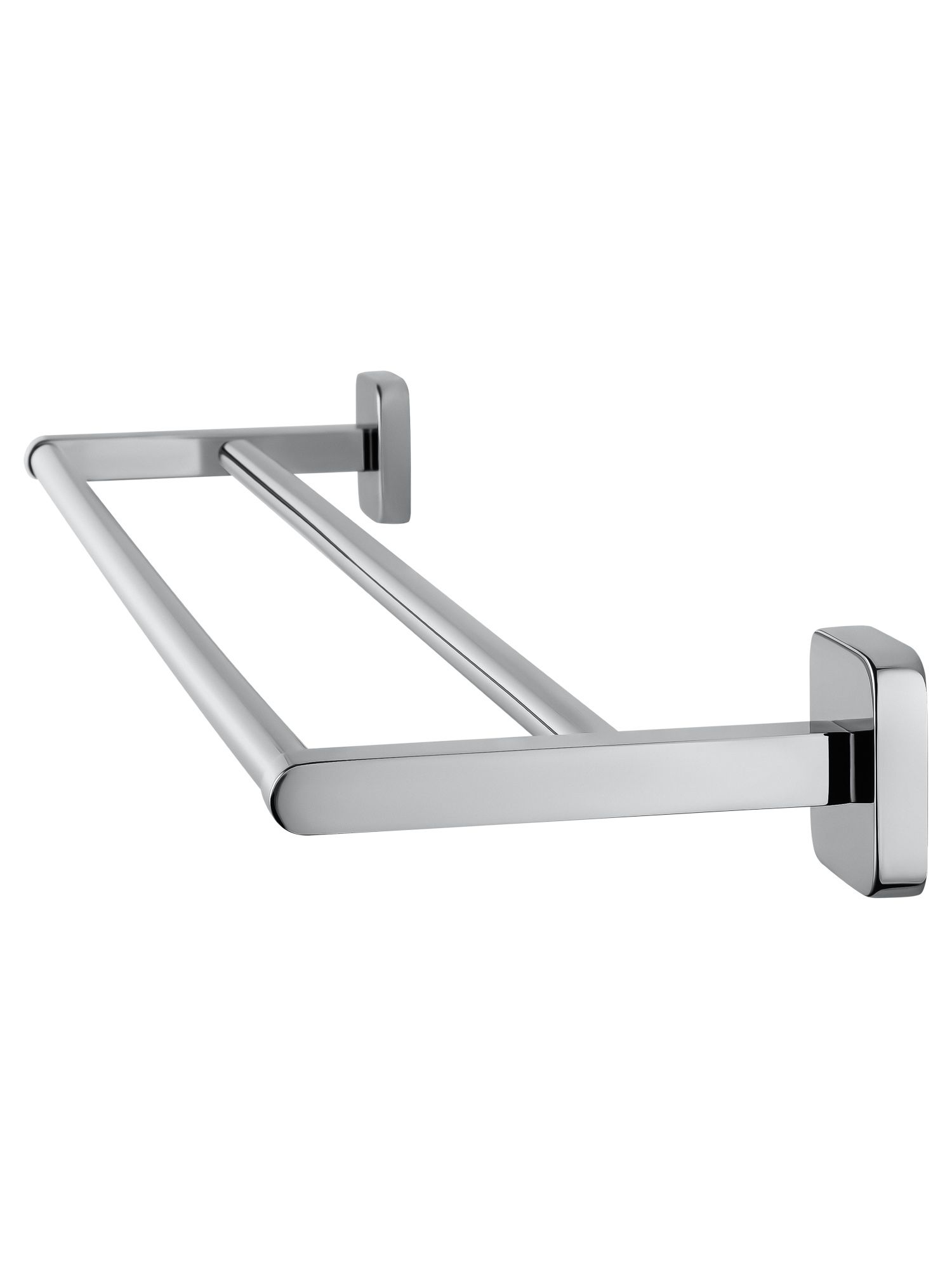 Полотенцедержатель двойной WONZON & WOGHAND STILL, Хром (WW-6611)