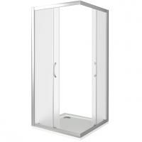 Душевой уголок Good Door Neo CR-80-C-CH 80х80 профиль Хром стекло прозрачное
