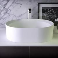 KNIEF Glow Раковина накладная  55х40х15 см  без перелива, без отв под смеситель, цвет белый матовый