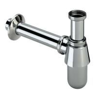 Gattoni Accessori Сифон бутылочный под донный клапан 1/1,4" для раковины, цвет хром Gattoni Accessori Сифон бутылочный под донный клапан 1/1,4" для раковины, цвет хром
