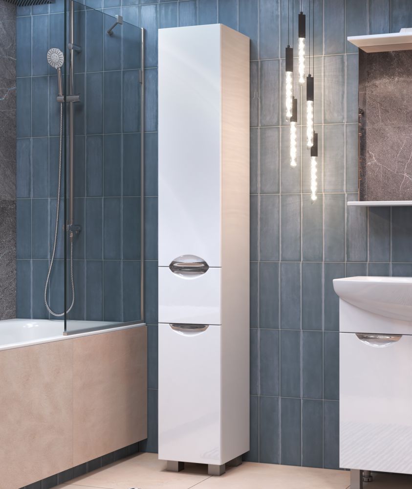 Пенал (30см) VIGO Callao  pn.CAL.30, белый, артикул pn.CAL.30