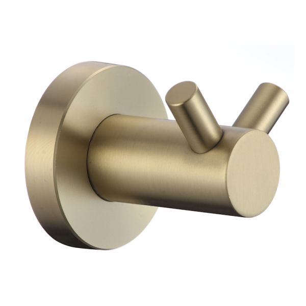 Крючок для ванной комнаты Savol S-005654C, матовое золото