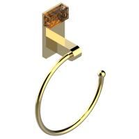 THG GINKGO Полотенцедержатель-кольцо, цвет полированное золото