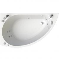 Акриловая ванна Radomir Wachter Бергамо 168x100 форсунки Хром L с гидромассажем