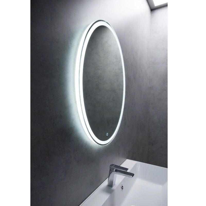 Зеркало BelBagno SPC-VST 75 с кнопочным выключателем с подсветкой Зеркало BelBagno SPC-VST 75 с кнопочным выключателем с подсветкой