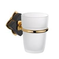 THG PETALE DE CRISTAL NOIR Стакан стеклянный, подвесной, цвет полированное золото