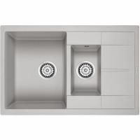 Кухонная мойка Paulmark Feste 77 PM237850-GR Серая