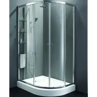 Душевой уголок Cezares Anima RH-2 120x100 L профиль Хром стекло прозрачное