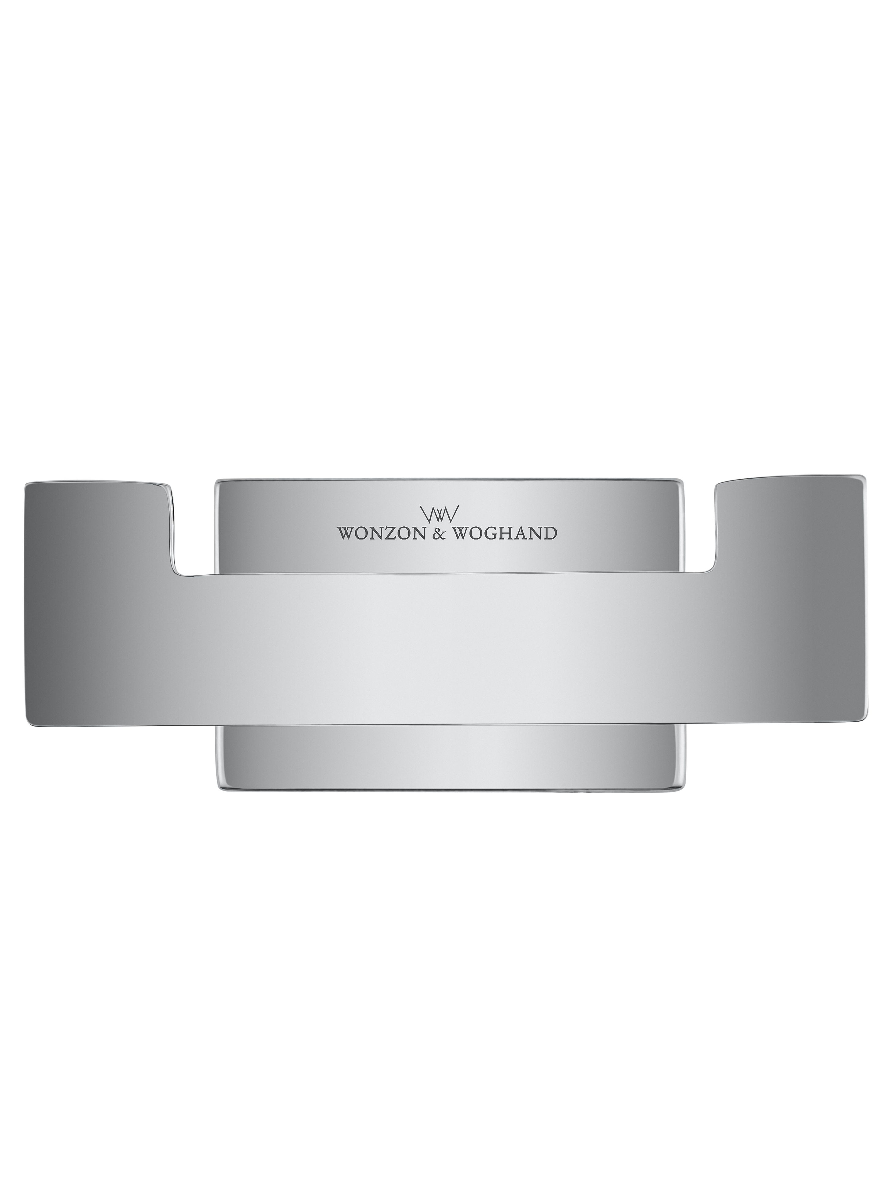Двойной крючок для ванной WONZON & WOGHAND FLAT, Хром (WW-9725)