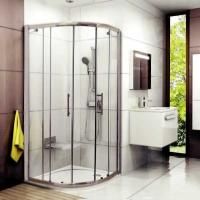 Душевой уголок Ravak Blix 90х90 Set XP2CP4 70508014 прозрачное стекло профиль Хром