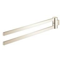 Держатель для полотенца GROHE Selection, двойной, поворотный, никель глянец (41063BE0) Держатель для полотенца GROHE Selection, двойной, поворотный, никель глянец (41063BE0)