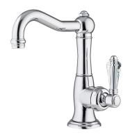 Nicolazzi Cristallo Смеситель для раковины однорычажный, с донным клапаном, цвет: хром