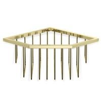 Decor Walther WA ECK1 Корзина универсальная 18x18x9.5см для душа, угловая, подвесная, цвет: золото