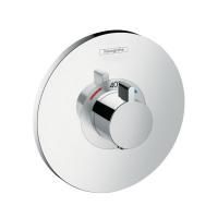 Смеситель для душа, Hansgrohe, Ecostat S, тип открывания воды-вентильный, тип регулирования воды-термостатический картридж, монтаж-вертикальный встраиваемый (настенный), отверстия для монтажа-1, внутренняя часть-необходимо заказать, цвет-хром Смеситель для душа, Hansgrohe, Ecostat S, тип открывания воды-вентильный, тип регулирования воды-термостатический картридж, монтаж-вертикальный встраиваемый (настенный), отверстия для монтажа-1, внутренняя часть-необходимо заказать, цвет-хром