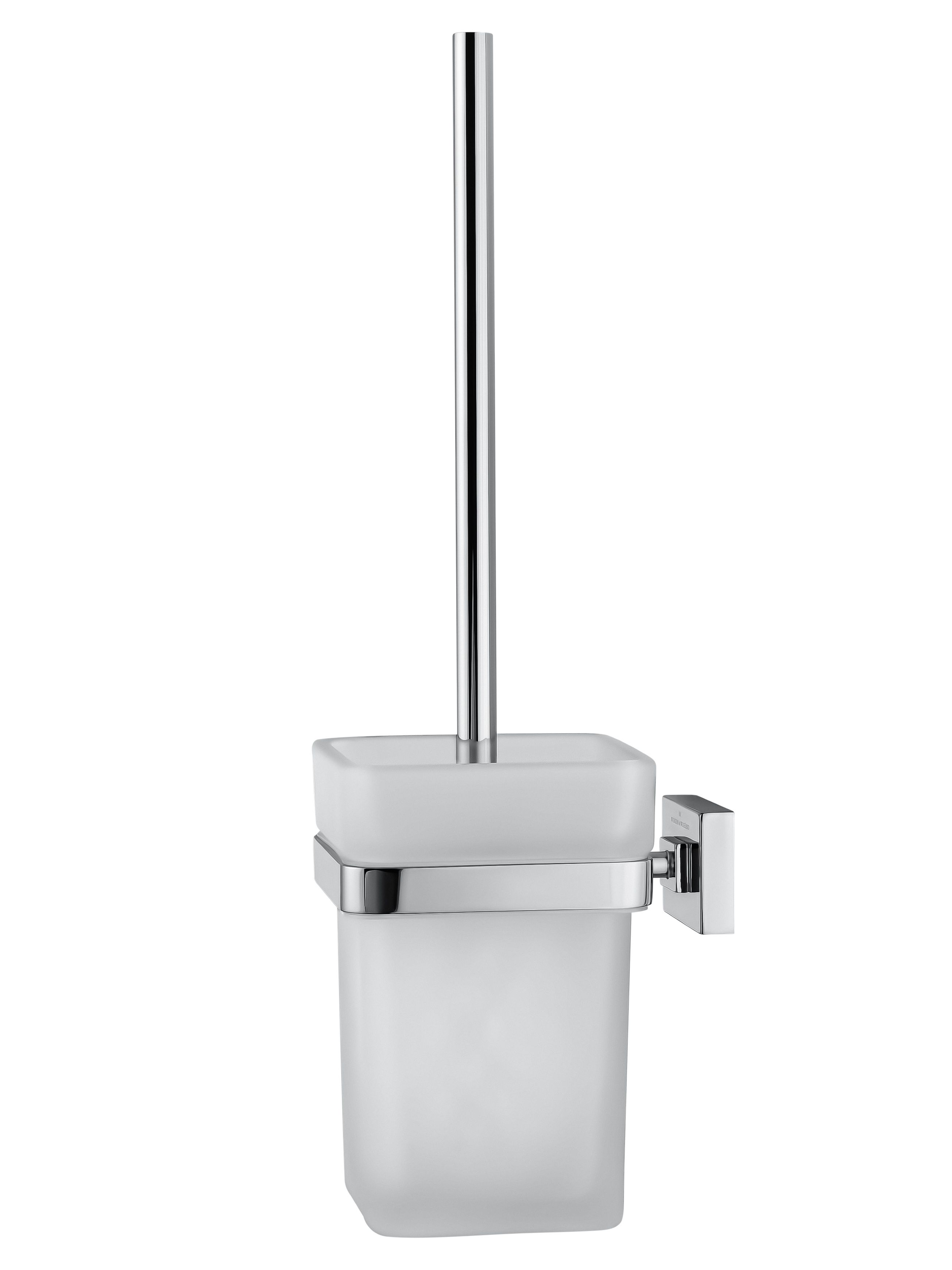 Туалетный ершик в комплекте WONZON & WOGHAND FLAT, Хром (WW-9729)