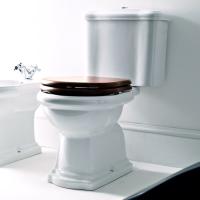 KERASAN Крепление вертикальное для напольных унитазов/биде, цвет золото