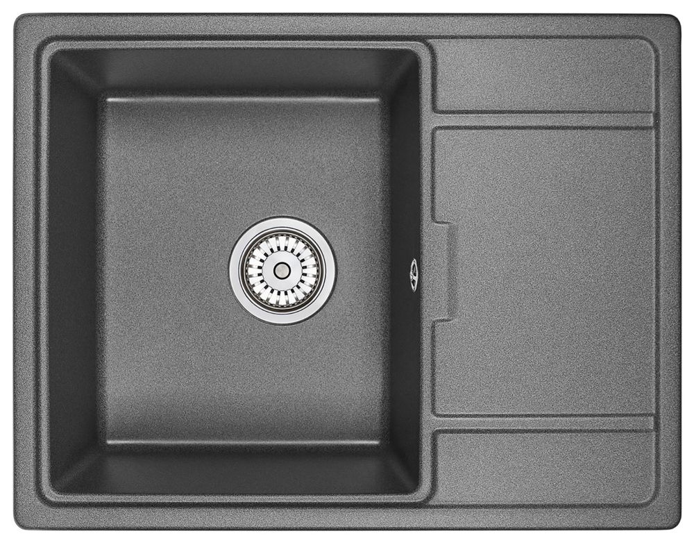 Кухонная мойка Granula 6503, ГРАФИТ, артикул 6503, ГРАФИТ