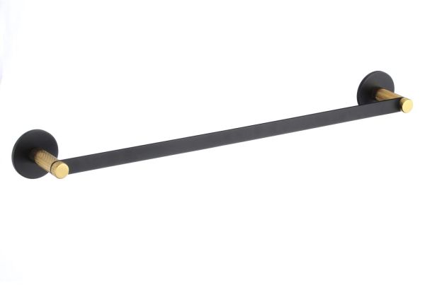 Полотенцедержатель Savol S-002124HB, черный/золото