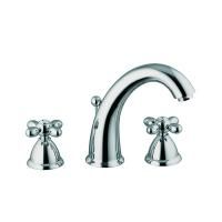 FIMA|Carlo Frattini Olivia Смеситель для раковины, на 3 отверстия, высота 175 мм., с донным клапаном, цвет хром